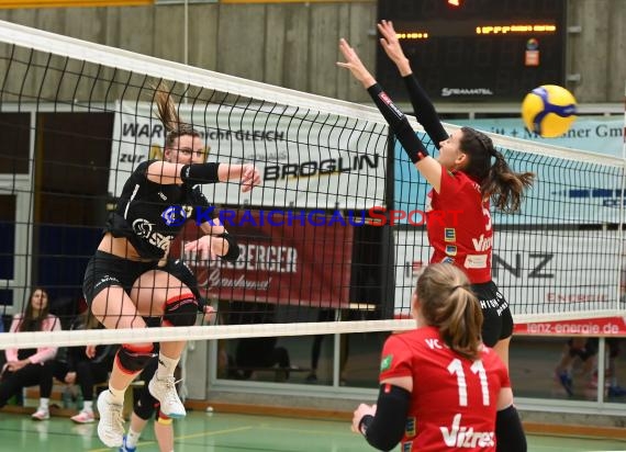 Volleyball Damen 3. Liga Süd SV Sinsheim  vs VC Offenburg 12.02.2022 (© Siegfried Lörz)