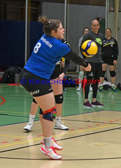 Volleyball Damen 3. Liga Süd SV Sinsheim  vs VC Offenburg 12.02.2022 (© Siegfried Lörz)