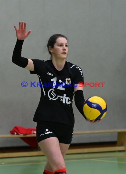 Volleyball Damen 3. Liga Süd SV Sinsheim  vs VC Offenburg 12.02.2022 (© Siegfried Lörz)