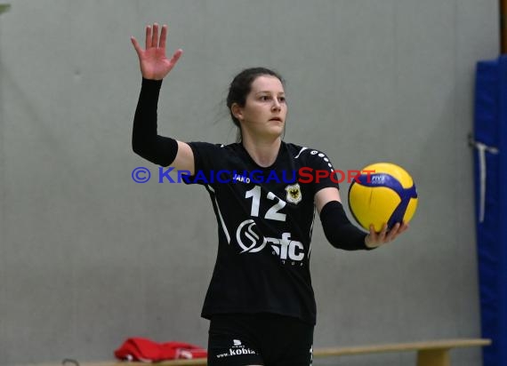 Volleyball Damen 3. Liga Süd SV Sinsheim  vs VC Offenburg 12.02.2022 (© Siegfried Lörz)