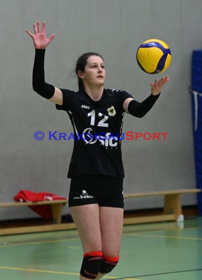 Volleyball Damen 3. Liga Süd SV Sinsheim  vs VC Offenburg 12.02.2022 (© Siegfried Lörz)