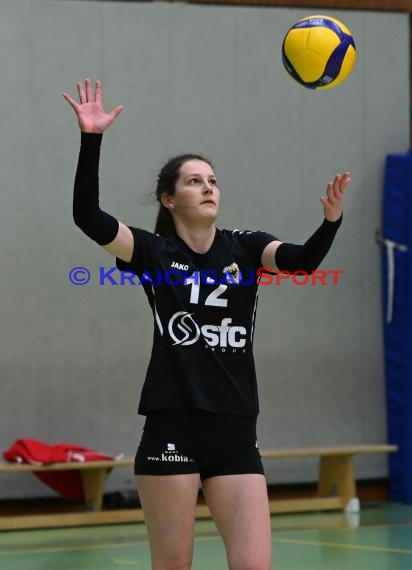 Volleyball Damen 3. Liga Süd SV Sinsheim  vs VC Offenburg 12.02.2022 (© Siegfried Lörz)