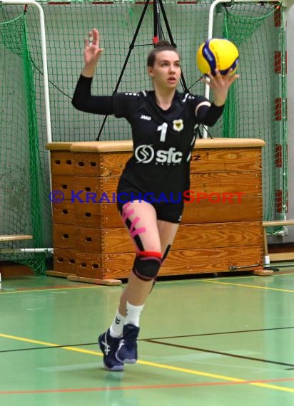 Volleyball Damen 3. Liga Süd SV Sinsheim  vs VC Offenburg 12.02.2022 (© Siegfried Lörz)