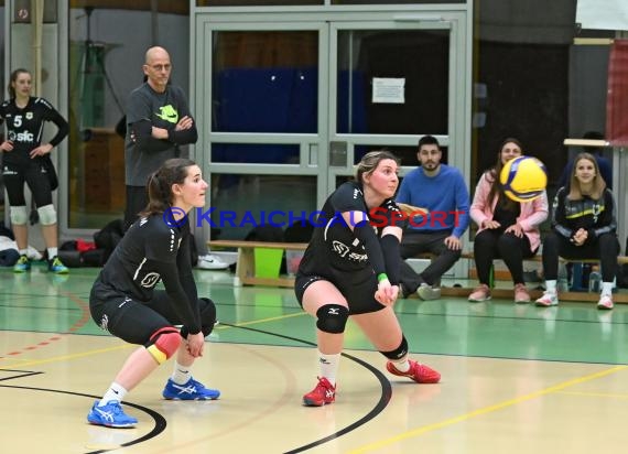 Volleyball Damen 3. Liga Süd SV Sinsheim  vs VC Offenburg 12.02.2022 (© Siegfried Lörz)