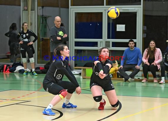 Volleyball Damen 3. Liga Süd SV Sinsheim  vs VC Offenburg 12.02.2022 (© Siegfried Lörz)