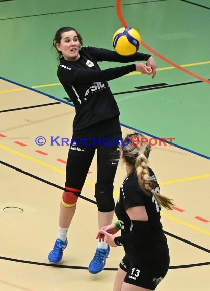 Volleyball Damen 3. Liga Süd SV Sinsheim  vs VC Offenburg 12.02.2022 (© Siegfried Lörz)