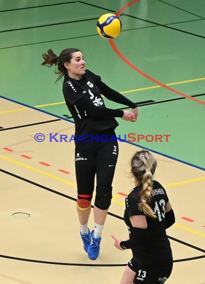 Volleyball Damen 3. Liga Süd SV Sinsheim  vs VC Offenburg 12.02.2022 (© Siegfried Lörz)