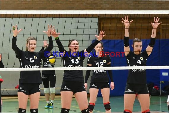 Volleyball Damen 3. Liga Süd SV Sinsheim  vs VC Offenburg 12.02.2022 (© Siegfried Lörz)