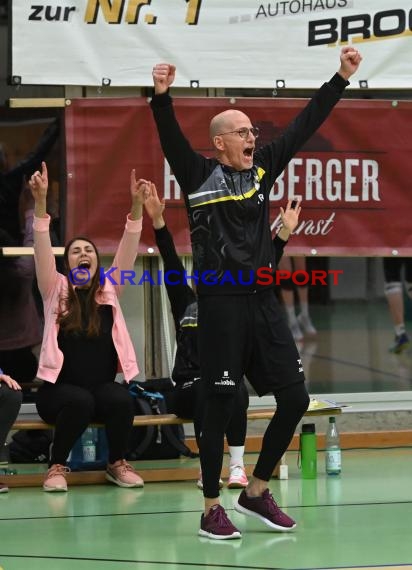 Volleyball Damen 3. Liga Süd SV Sinsheim  vs VC Offenburg 12.02.2022 (© Siegfried Lörz)