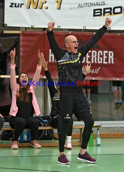 Volleyball Damen 3. Liga Süd SV Sinsheim  vs VC Offenburg 12.02.2022 (© Siegfried Lörz)