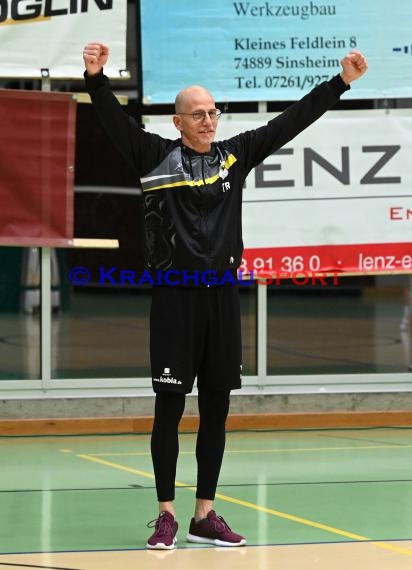 Volleyball Damen 3. Liga Süd SV Sinsheim  vs VC Offenburg 12.02.2022 (© Siegfried Lörz)