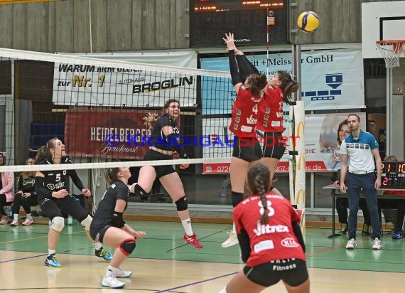 Volleyball Damen 3. Liga Süd SV Sinsheim  vs VC Offenburg 12.02.2022 (© Siegfried Lörz)