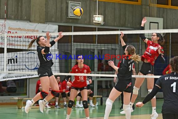 Volleyball Damen 3. Liga Süd SV Sinsheim  vs VC Offenburg 12.02.2022 (© Siegfried Lörz)