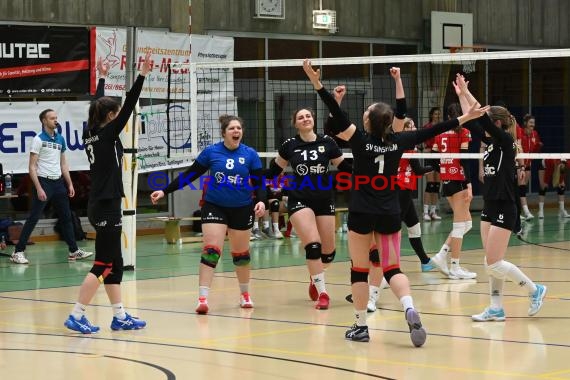 Volleyball Damen 3. Liga Süd SV Sinsheim  vs VC Offenburg 12.02.2022 (© Siegfried Lörz)