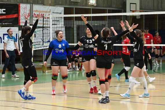 Volleyball Damen 3. Liga Süd SV Sinsheim  vs VC Offenburg 12.02.2022 (© Siegfried Lörz)