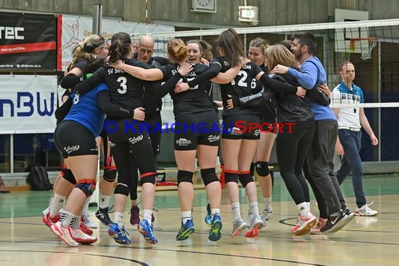 Volleyball Damen 3. Liga Süd SV Sinsheim  vs VC Offenburg 12.02.2022 (© Siegfried Lörz)