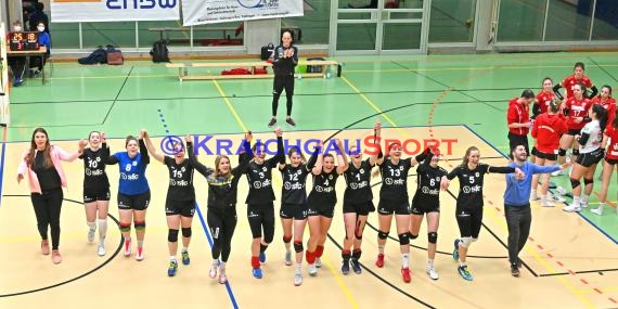 Volleyball Damen 3. Liga Süd SV Sinsheim  vs VC Offenburg 12.02.2022 (© Siegfried Lörz)