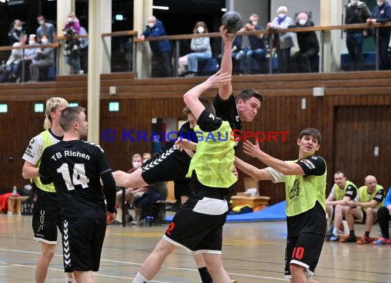 Handball Heilbronn Franken Herren Bezirksklasse TB Richen vs HSG Hohenlohe  (© Siegfried)