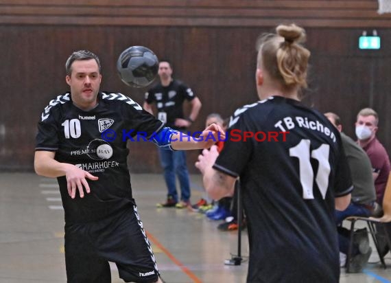 Handball Heilbronn Franken Herren Bezirksklasse TB Richen vs HSG Hohenlohe  (© Siegfried)