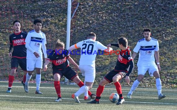 Verbandsliga Nordbaden 21/22 VfB Eppingen vs SV Waldhof-Mannheim-2 (© Siegfried Lörz)