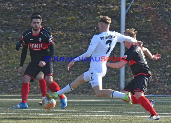 Verbandsliga Nordbaden 21/22 VfB Eppingen vs SV Waldhof-Mannheim-2 (© Siegfried Lörz)