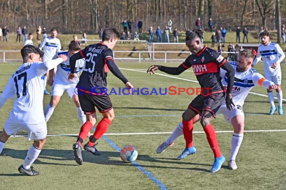 Verbandsliga Nordbaden 21/22 VfB Eppingen vs SV Waldhof-Mannheim-2 (© Siegfried Lörz)