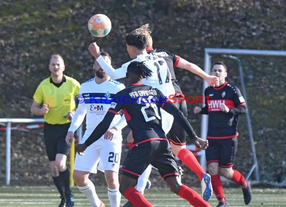 Verbandsliga Nordbaden 21/22 VfB Eppingen vs SV Waldhof-Mannheim-2 (© Siegfried Lörz)