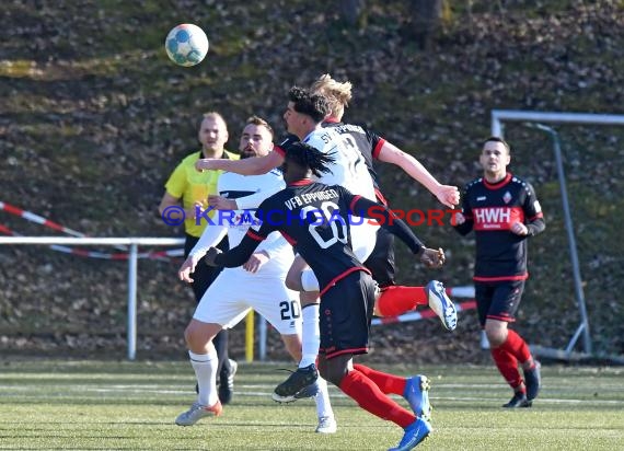 Verbandsliga Nordbaden 21/22 VfB Eppingen vs SV Waldhof-Mannheim-2 (© Siegfried Lörz)