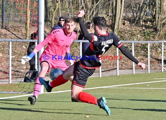 Verbandsliga Nordbaden 21/22 VfB Eppingen vs SV Waldhof-Mannheim-2 (© Siegfried Lörz)