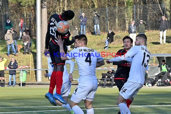 Verbandsliga Nordbaden 21/22 VfB Eppingen vs SV Waldhof-Mannheim-2 (© Siegfried Lörz)