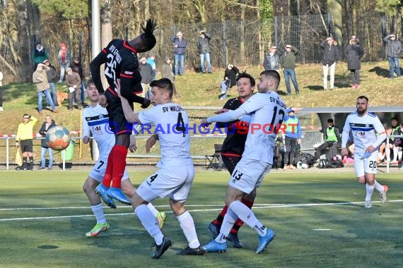 Verbandsliga Nordbaden 21/22 VfB Eppingen vs SV Waldhof-Mannheim-2 (© Siegfried Lörz)