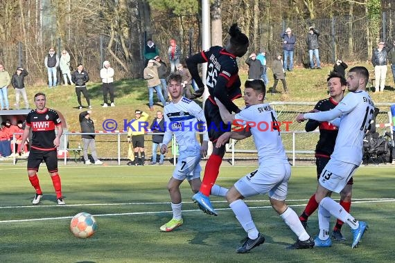 Verbandsliga Nordbaden 21/22 VfB Eppingen vs SV Waldhof-Mannheim-2 (© Siegfried Lörz)