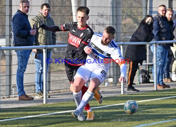 Verbandsliga Nordbaden 21/22 VfB Eppingen vs SV Waldhof-Mannheim-2 (© Siegfried Lörz)