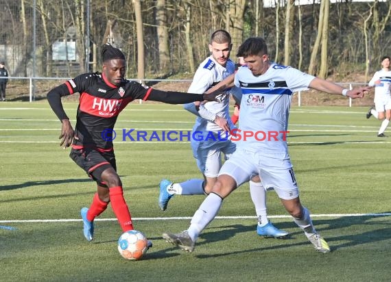 Verbandsliga Nordbaden 21/22 VfB Eppingen vs SV Waldhof-Mannheim-2 (© Siegfried Lörz)