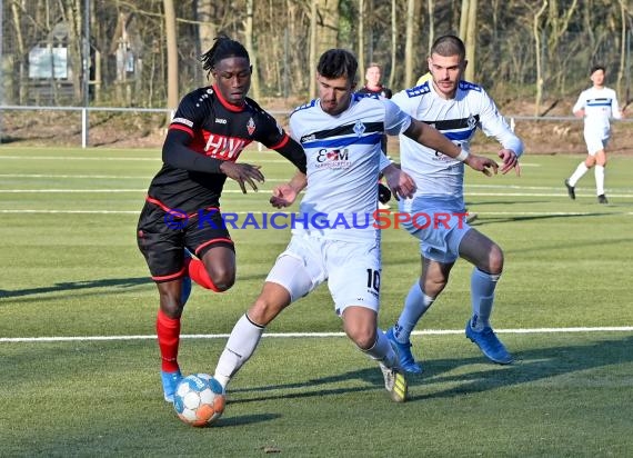 Verbandsliga Nordbaden 21/22 VfB Eppingen vs SV Waldhof-Mannheim-2 (© Siegfried Lörz)