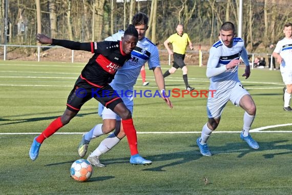 Verbandsliga Nordbaden 21/22 VfB Eppingen vs SV Waldhof-Mannheim-2 (© Siegfried Lörz)