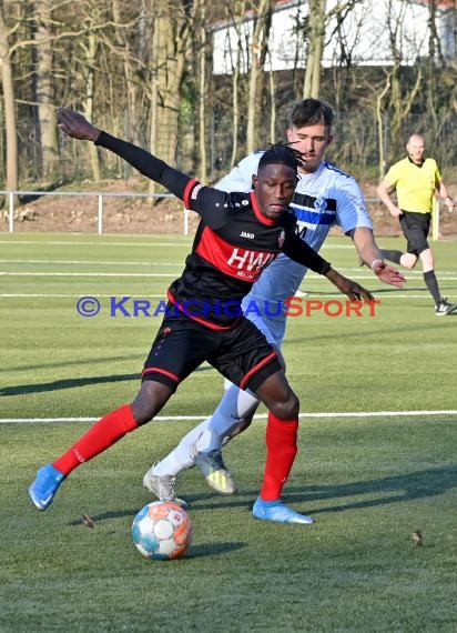 Verbandsliga Nordbaden 21/22 VfB Eppingen vs SV Waldhof-Mannheim-2 (© Siegfried Lörz)