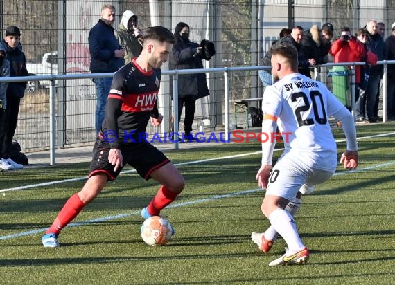 Verbandsliga Nordbaden 21/22 VfB Eppingen vs SV Waldhof-Mannheim-2 (© Siegfried Lörz)