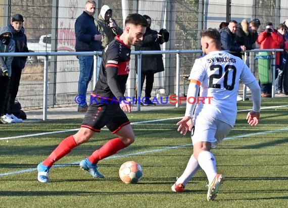 Verbandsliga Nordbaden 21/22 VfB Eppingen vs SV Waldhof-Mannheim-2 (© Siegfried Lörz)