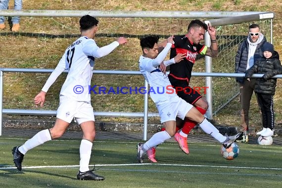 Verbandsliga Nordbaden 21/22 VfB Eppingen vs SV Waldhof-Mannheim-2 (© Siegfried Lörz)