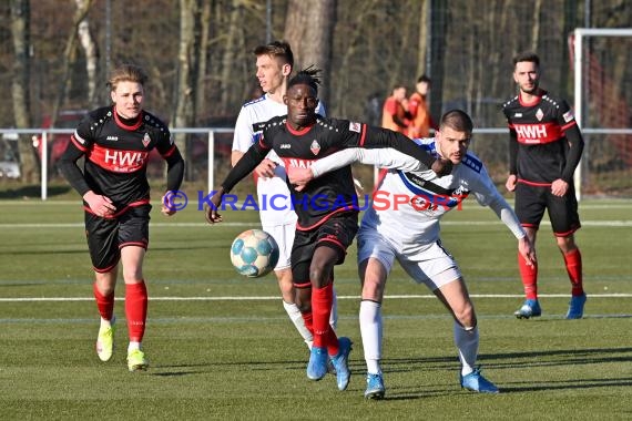 Verbandsliga Nordbaden 21/22 VfB Eppingen vs SV Waldhof-Mannheim-2 (© Siegfried Lörz)