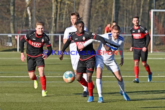 Verbandsliga Nordbaden 21/22 VfB Eppingen vs SV Waldhof-Mannheim-2 (© Siegfried Lörz)