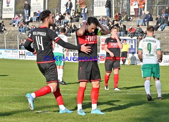 Verbandsliga Nordbaden 21/22 VfB Eppingen vs FC Zuzenhausen  (© Siegfried Lörz)