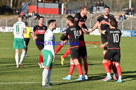 Verbandsliga Nordbaden 21/22 VfB Eppingen vs FC Zuzenhausen  (© Siegfried Lörz)