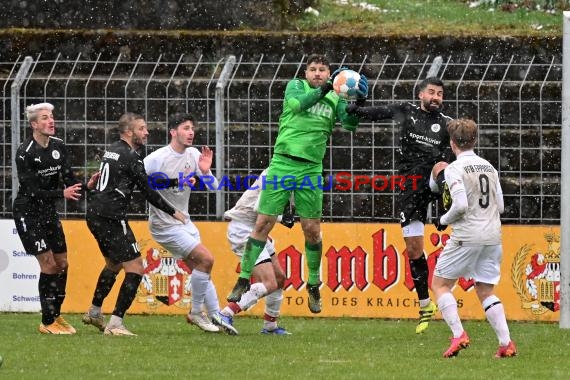 Verbandsliga Nordbaden 21/22 VfB Eppingen vs FV Fortuna Heddesheim (© Siegfried Lörz)