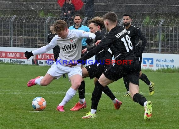 Verbandsliga Nordbaden 21/22 VfB Eppingen vs FV Fortuna Heddesheim (© Siegfried Lörz)