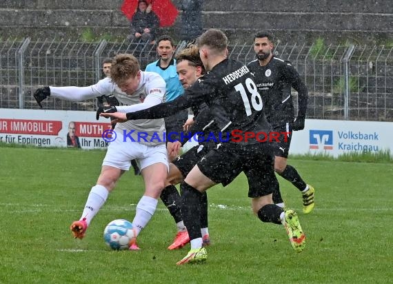 Verbandsliga Nordbaden 21/22 VfB Eppingen vs FV Fortuna Heddesheim (© Siegfried Lörz)