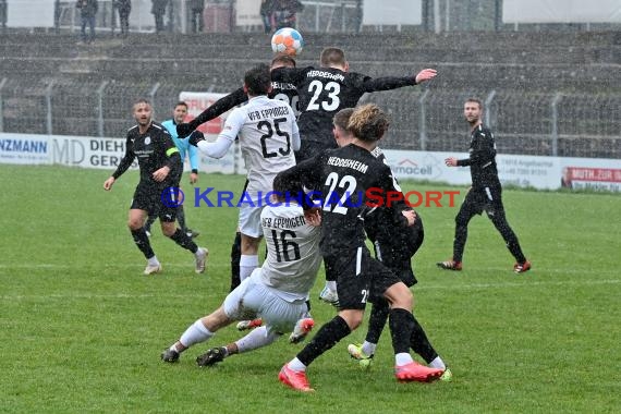 Verbandsliga Nordbaden 21/22 VfB Eppingen vs FV Fortuna Heddesheim (© Siegfried Lörz)