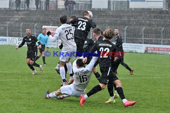 Verbandsliga Nordbaden 21/22 VfB Eppingen vs FV Fortuna Heddesheim (© Siegfried Lörz)