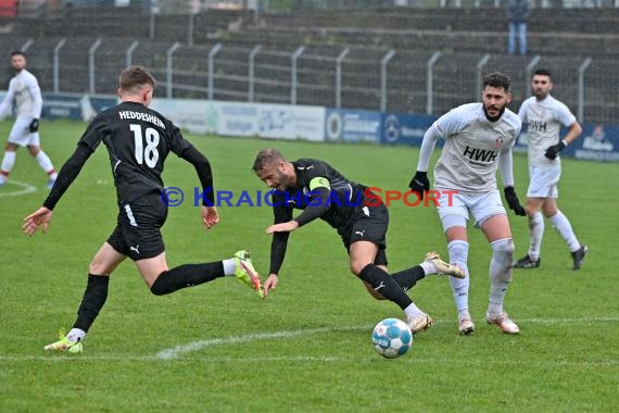 Verbandsliga Nordbaden 21/22 VfB Eppingen vs FV Fortuna Heddesheim (© Siegfried Lörz)